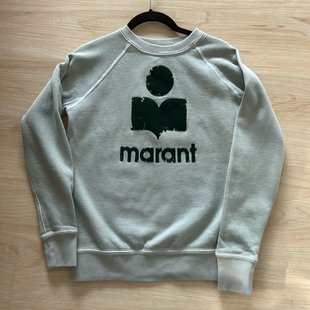 isabel marant etoile milly sweatshirt size 34